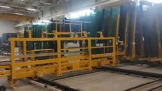 PAVIGLASS 6.1X3.3m Glass shuttle storage system