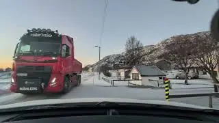 TRUCKS POV WINTER - 4K 60FPS