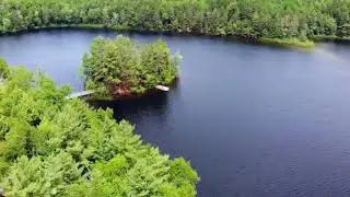 DJI Mavic Air 4K Drone footage YMCA Camp Nawakwa