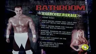 WCW Backstage Assault (Хардкорный чемпионат с мисс Хэнкок)