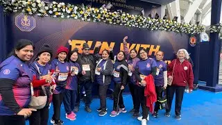 INDIAN NAVY HALF MARATHON DELHI 2026 by JALVAYU LAUGHTER CLUB SENIOR CITIZENS 