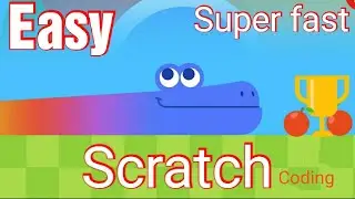 Coding Programming on scratch |snake Game |How to make Game on Scratch I Easy and fun Game