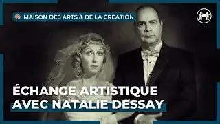 Échange artistique à Sciences Po avec Natalie Dessay et Philippe Cassard