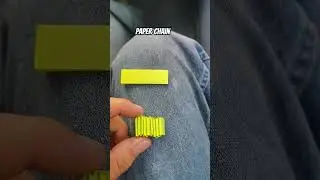 Making a paper chain #papercrafts #diy