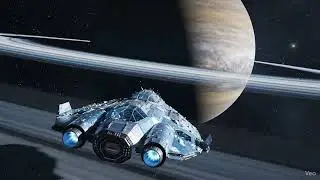 Flying Through Saturn Rings