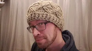 Часть 1 - Урок по вязанию крючком шапки с ромбами!