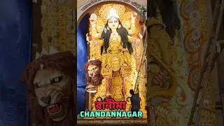 RANI MAA CHANDANNAGAR ❤️ #shorts #tematha #ranimaa #jagadhartipuja #chandannagar