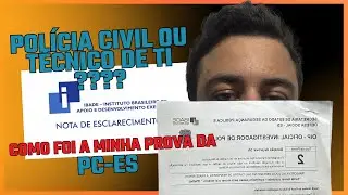 PC-ES OIP: QUE PROVA FOI ESSA? A Inform&aacute;tica acabou com todo mundo! 💀🚔