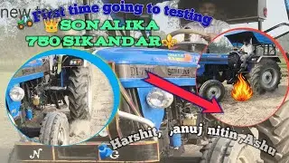 Sonalika 750 performance full load testing power#tochanvideo #farming #eicher #trending #viralvideo