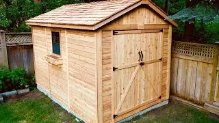 Storage Shed - Space Master 8x12 - Outdoor Living Today