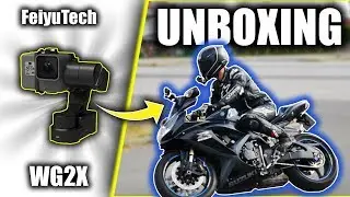 Gimbal FeiyuTech WG2X UNBOXING/TEST Motocyklowy PL | Mikkser