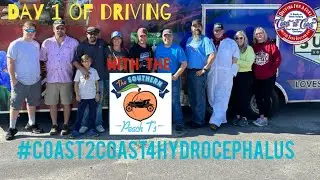 Part #2 #Coast2Coast4Hydrocephalus  HHydrocephalus Awareness trip Ford Model T