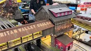 York Train Show O Gauge Modular Club Hi-Rail Layout