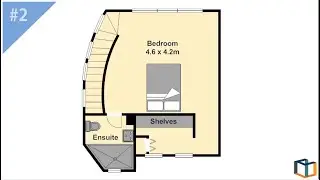 Smart Draw | Bedroom | Tutorial for Beginners | Part-2