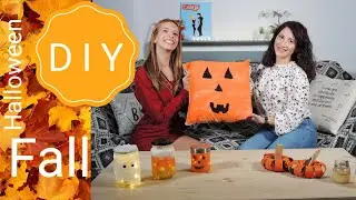 DIY Φθινοπωρινή και Halloween διακόσμηση ft. Eleanna Kollia|| Wisdance