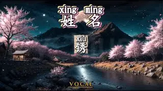 (VOCAL) Xing Ming 姓名 - Xiu 锈