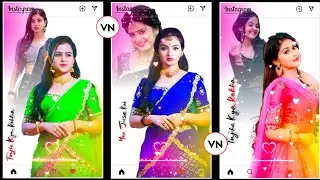Trending Status Video Editing In Vn App | Dual Colour Status Video Editing In Vn App