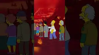 Homer Goes To Hell🔥.......#shorts #thesimpsons #viralvideo