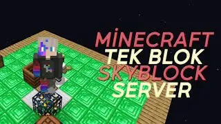 Minecraft Tek Blok Skyblock Server 1.16.5 | UloriaNW T&uuml;rk Sunucusu | Server Tanıtımı