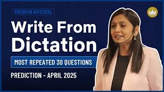 Write From Dictation | Prediction Questions | April 2025 | PTE Listening | PTE with Tejal