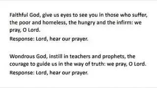 Christ the Savior Presider's Edition - Prayer of the Faithful