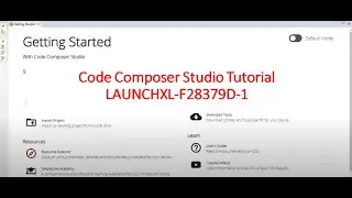 LaunchXL-F28379D in Code Composer Studio (CCS)- Blink LED - 1