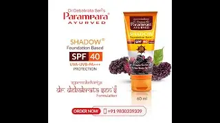 Parampara Ayurved&rsquo;s Shadow Foundation Spf 40 !