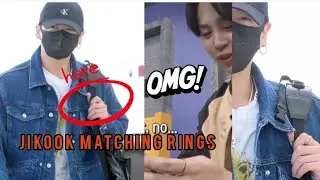 Jikook is wearing the same ring