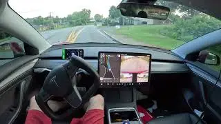 Tesla Full Self-Driving Drives into Oncoming Traffic Lane