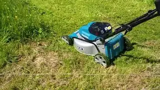 Makita DLM460, zaťažov&aacute; sk&uacute;&scaron;ka, mokr&aacute; vysok&aacute; tr&aacute;va