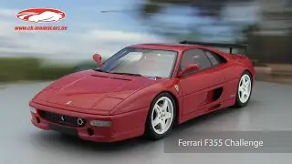 ck-modelcars-video: Ferrari F355 Challenge Baujahr 1995 rot 1:18 GT-Spirit