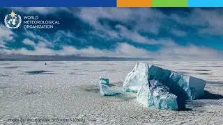 Temperature record for Antarctic continent - Animation - English