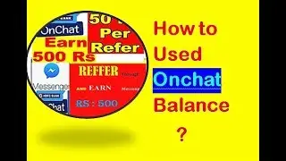 How to used HDFC Bank OnChat Balance +Earn Rs500 On Massenger.Live Proved