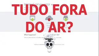 CLOUDFLARE FORA DO AR? TWITTER X FORA DO AR? O QUE EST&Aacute; ACONTECENDO? AT&Eacute; O CHAT GPT FORA DO AR?