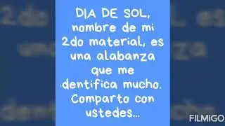 DIA DE SOL... MARCOS RIVAS(cover)