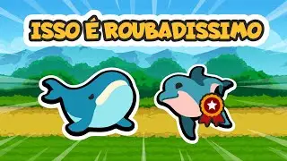 COMBO DA BALEIA COM O BOTO BOLAD&Atilde;O / Pack Semanal 🐯 - Super Auto Pets