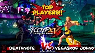 [TOP PLAYERS KOF XV FT2] DeathN0te (112) vs VegasKOF Johny (4) #kofXV