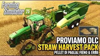 39) FS25 - Farming Simulator 25 - Mappa Oak Bridge Farm - Proviamo DLC Straw Harvest Pack (Parte 2).