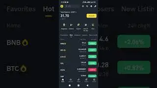 Live Future trading on Binance