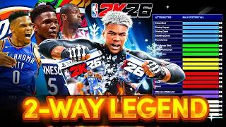 FULLY OPTIMIZED LEGEND 6'4 2-WAY BURLY GUARD BUILD-I BROKE NBA2K26 AGAIN!