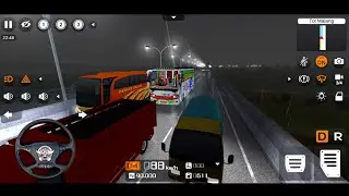 bus driving with gujarati song (bus simulator Indonesia) gameplay