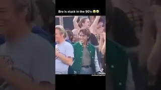 Guy stuck in the 90s!