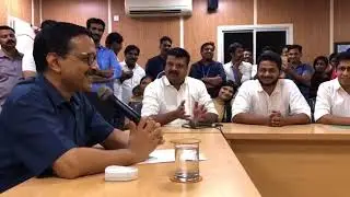 Delhi CM Arvind Kejriwal met & addressed the delegates from United Nurses Association