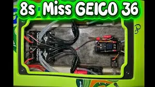 Профессиональная лодка GEICO 36 с двумя двигателями Zelo на 8-тактных двигателях развивает скорос...