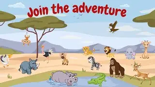 African Animals Song| African Animals Song for Kids| Wild Animals Song| Kids Learning Channel