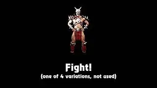 Mortal Kombat 3 - Неиспользованные/другие реплики Шао Кана