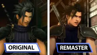 Crisis Core: Final Fantasy VII | Original VS Remaster | Graphics Comparison | Analista De Bits