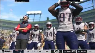 New England Patriorts Mike Vrable vs GreenBay Packers Matt Lafleur Madden NFL 26 PS5 Online GamePlay