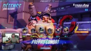 Overwatch en mode competitif avec Ab3rT et Gplow