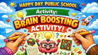 Happy Day Public School | Brain Boosting Activity  L-611 Shastri Nagar Meerut #hdps #viral #trending